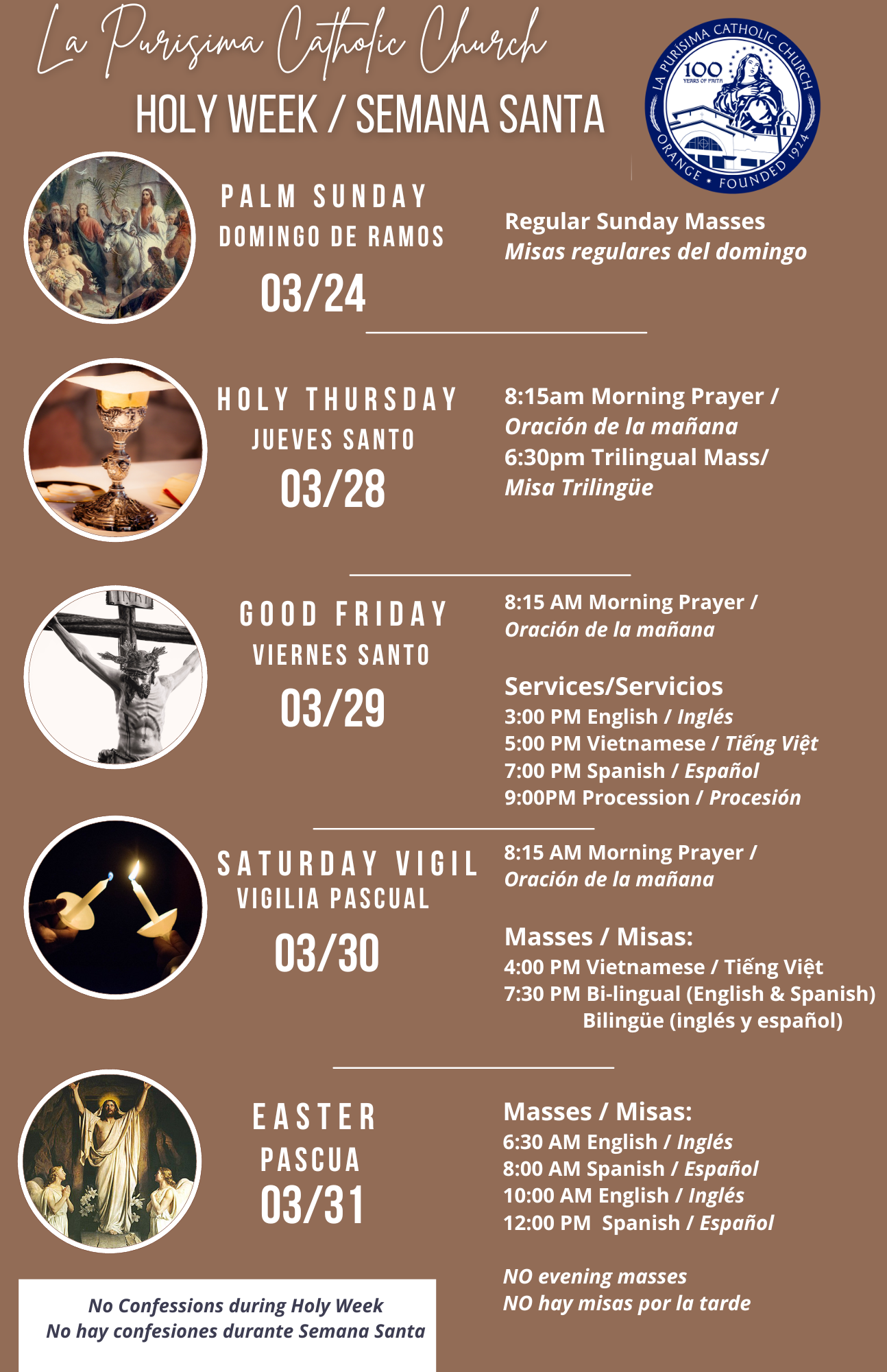 La Purisima Catholic Church Catholic Church in Orange, California